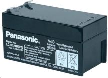 Baterie - Panasonic LC-R121R3PG (12V/1,3Ah - Faston 187), životnost 6-9let