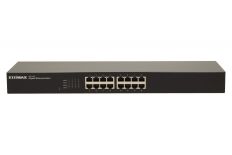 Edimax 16x Gigabit (10/100/1000Mbps) 19'' RM Switch, energy efficient 802.3az