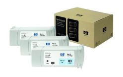 HP 83 Light Cyan UV 3-Ink Multipack (680 ml, designjet 5x00/5x00ps)