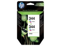 HP Głowica drukująca HP 344 tri-color 2pack , 2x14ml , PS325/375/8150,DJ...