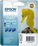 Epson T048C40 Multipack CMB (wkład atramentowy, Stylus Photo R300, RX500, R200, RX600)