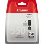 Canon wkład atramentowy PGI550 PGBK black BLISTER with security (iP7250/MG5450/MG6350)