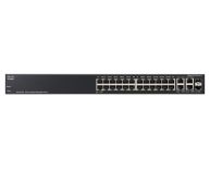 Cisco Systems Switch zarządzalny Cisco SG300-28 26x100/1000 2xSFP Combo Rack (SRW2024-K9)