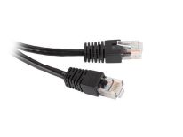 NATEC patchcord RJ45, osłonka zalewana, kat. 5e, UTP, 2m, czarny, blister