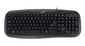 Genius klávesnice KB-M200, black, USB