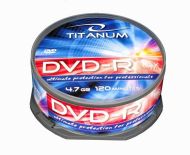 Titanum TITANUM 1280 - DVD-R [ cake box 25 , 4.7GB , 16x ]