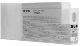 Epson Tusz T5969 Light Light Black , 350 ml , Stylus Pro 7700/7890/7900/9700