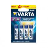 VARTA BATERIE LITOWE R3 (AAA) 4szt professional