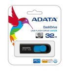 A-Data Adata pamięć USB DashDrive UV128 32GB USB 3.0 Czarny+Niebieski