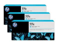 HP Tusz 771 Light Cyan Ink Cart 3Pk