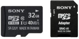 Sony Karta pamięci microSD 32GB , z adapterem , class 10 , 40MB/s