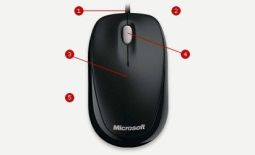 Microsoft myš L2 Compact Optical Mouse 500 Mac/Win EMEA EFR Black