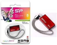 Silicon-Power Pendrive (Pamięć USB) 8 GB USB 2.0 Czerwony