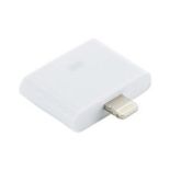 4World Adapter iPhone 30pin > Lightning , iPhone 5/iPad 4/iPad mini 1.0m biały