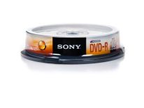 Sony DVD-R 4,7 GB , 16x [cake 10 szt.]