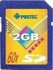 Pretec SD Card 2GB HighSpeed 60x