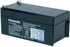 CyberPower Baterie - Panasonic LC-R123R4PG (12V/3,4Ah - Faston 187), životnost 6-9let