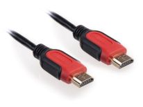 Equip kabel monitorowy HDMI-HDMI V1.4 GOLD High Speed Ethernet, 1m, czarny