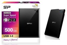 Silicon-Power Dysk zewnętrzny Silicon Power Stream S03 500GB 2.5 USB3.0 Black