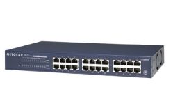 Netgear ProSafe Plus 24-Port, 12xPOE, Gigabit Rack Switch budget 100W (JGS524PE)