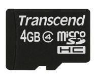 Transcend Micro SDHC Class 4 4GB (bez adaptéru)