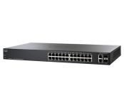 Cisco Systems Cisco 24-Port 10/100 Smart Switch, PoE, 180W, Zamiennik: SF250-24P-K9-EU