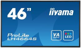 iiyama Monitor IIyama LH4664S-B1 46inch, AMVA3, Full HD, HDMI, DVI, DP, głośniki