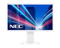 NEC Monitor E224Wi 21.5, panel IPS, mini D-Sub/DP/DVI, biały