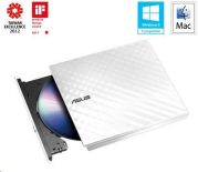 Asus ASUS DVD Writer SDRW-08D2S-U LITE/WHITE, External Slim DVD-RW, white, USB