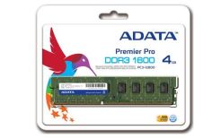 A-Data Pamięć DIMM DDR3 4GB 1600MHz 9CL 1.5V SINGLE