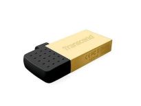 Transcend pamięć Jetflash 380 OTG micro USB/USB , 16GB Gold