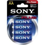 Sony Baterie alkaliczne Stamina Plus LR6 x 4 szt.