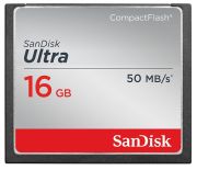 SanDisk Sandisk karta Compact Flash Ultra 16GB (transfer do 50MB/s)