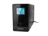 Gembird UPS Energenie-Gembird Line-Interactive,650VA,2xIEC,1xSchuko 230V OUT,LCD