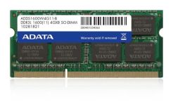 A-Data 4GB 1600MHz DDR3L CL11 SODIMM 1.35V/1.5V Retail