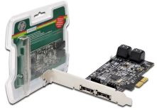 Digitus Kontroler SATA III PCI Express, 4xSATA 2xeSATA, Chip: 88SE9230