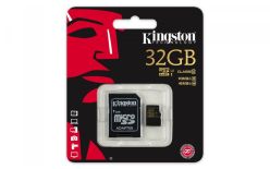 Kingston Karta pamięci microSDHC 32 GB Adapter SD