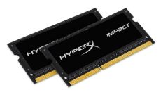 Kingston HyperX 2x8GB 1600MHz DDR3L CL9 SODIMM 1.35V Impact Black