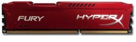 Kingston 4GB 1333MHz DDR3 CL9 DIMM 1,5V HyperX Fury Series, Czerwony