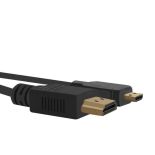 Qoltec Kabel HDMI A męski , Micro HDMI D męski , 1.5m