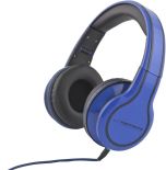 Esperanza EH136B BLUES - Słuchawki Audio Stereo z Regulacją Głośności , 3m