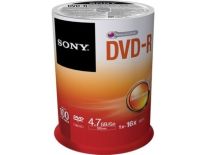 Sony DVD-R 4,7 GB , 16x [cake 100 szt.]