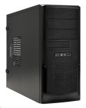 In Win IN WIN skříň EA040, Midi Tower, with 400W12cm-FULL SAFETY PSU/USB3.0/Audio / toolfree, Black