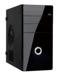 In Win IN WIN skříň Z670 mATX 350W 12cm-FULL SAFETY PSU/USB 2.0/ HD audio, Black