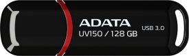 A-Data memory USB UV150 128GB USB 3.1 black retail