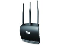 Netis Router DSL WIFI G/N300 + LAN x4, 3x 5dBi Antena high power