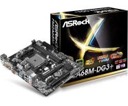 ASRock FM2A68M-DG3+, A68H, DualDDR3-1600, SATA3, RAID, DVI, D-Sub, mATX