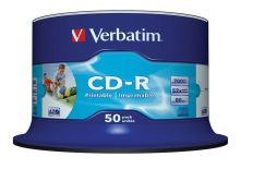 Verbatim PLYTA CDR 700MB SZPINDLE 50 DO NADRUKU