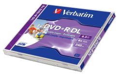 Verbatim DVD+R DL 8.5GB 8x Printable (jewel case, 10szt)