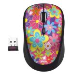 Trust Yvi Wireless Mouse - flower power